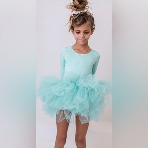 SAGE 3/4 SLEEVE TUTU LEOTARD, New without Tags